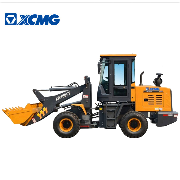 XCMG official Mini Loaders 1.6 ton China new wheel loader LW160FV front loader for sale